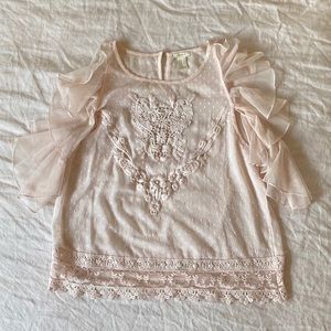 Forever 21 Cold Shoulder Blouse